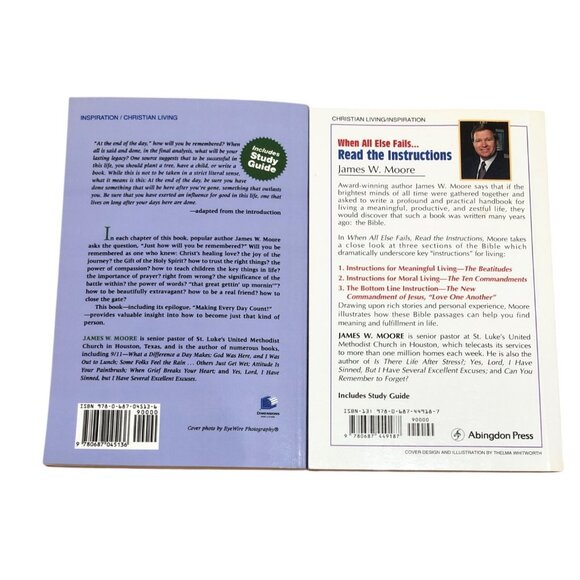 James W. Moore 8 Books Christian Living Inspirational Various Titles Paperbacks - Picture 8 of 16